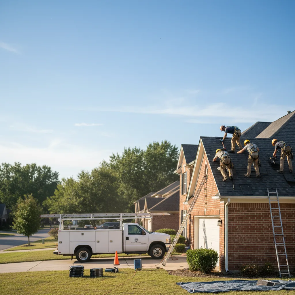 Roof Repair in Lyles